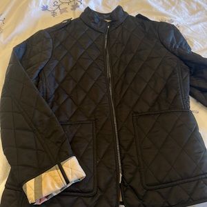 Burberry quilted jacket black colour !!